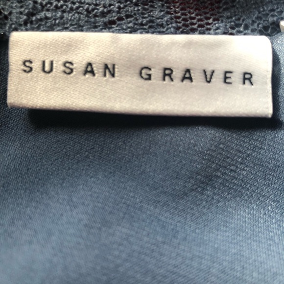 Susan Graver Stretch Lace Mock-Neck Sleeveless Top - Picture 3 of 6